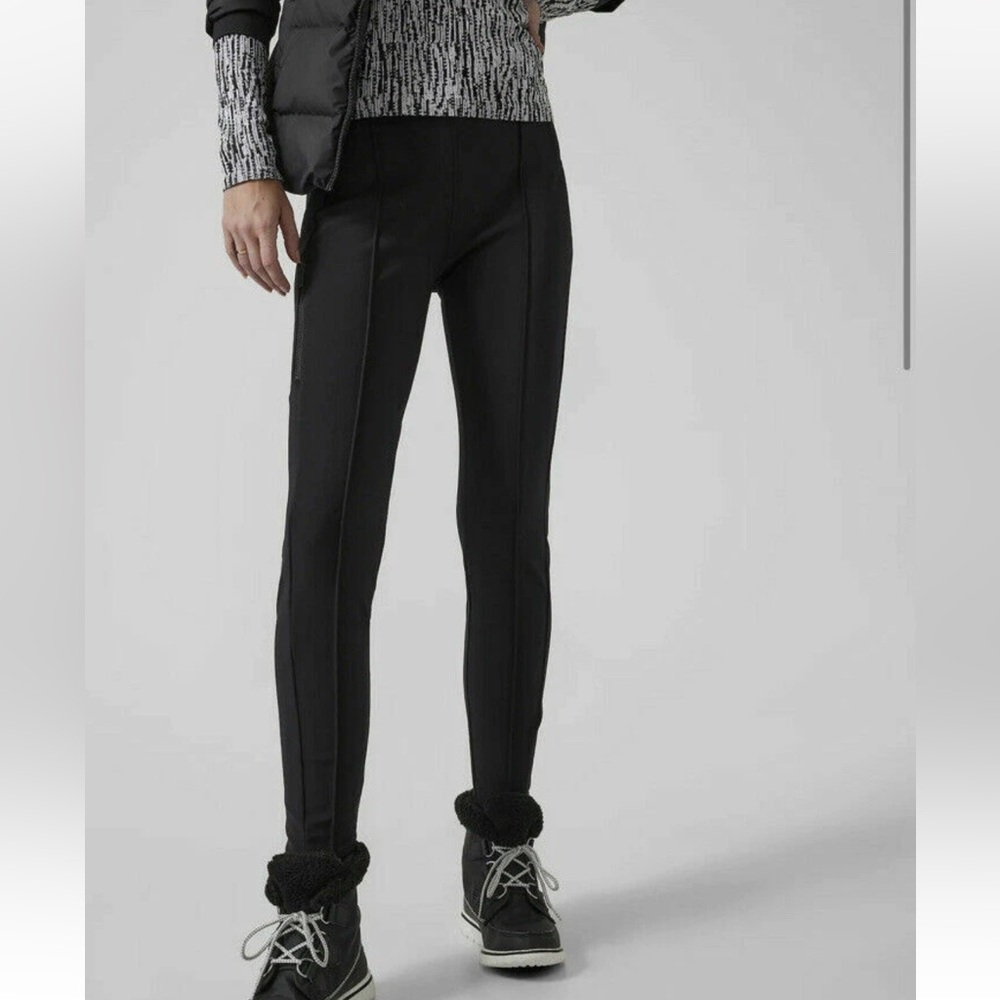 Athleta Glacier Snow Skinny Pant II in Black W2273 Sz 2